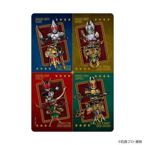 『仮面ライダー剣』キャラクリアケース01/集合デザイン(グラフアートイラスト)